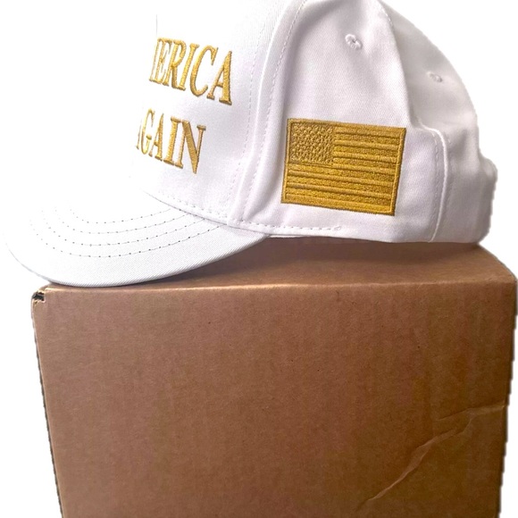 Donald Trump Official CaliFame Campaign White Gold Make America Great MA… - Picture 4 of 5